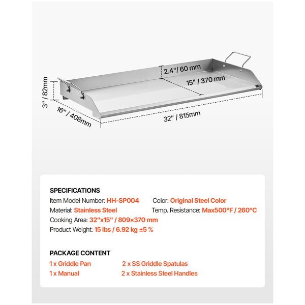 Dimensions du produit
