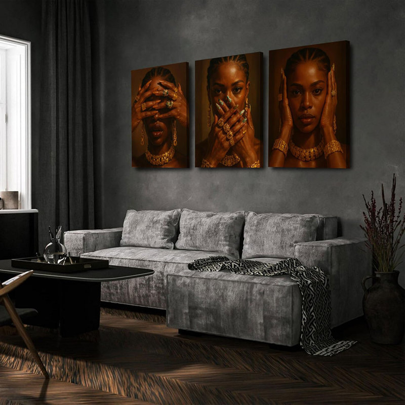 3 Piece Wrapped Canvas Print