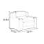Chaise d'appoint moderne et tendance