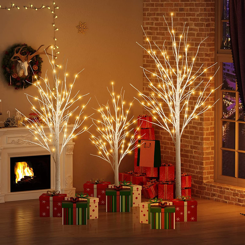 70'' LED Lighted Trees & Branches