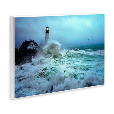 «Tall Splashing Waves», plaque d'art murale par Rick Berk