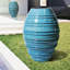 Helter Skelter Handmade Ceramic Floor Vase-18538367