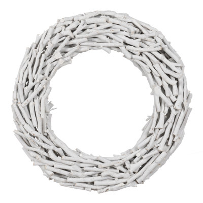 Wood 52cm Wreath