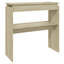 Console Console Table d'entrée pour couloir Table d'appoint étroite en bois d'ingénierie-613496636