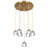 Bawi 7 - Light Geometric Chandelier
