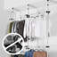 Aatika Adjustable Telescopic Clothing Rail Double-498323823