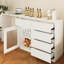 Armoire de rangement à 2 tablettes de 43,3 po Marivi