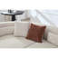 Canapé modulaire incurvé de luxe de 132 po, canapé confortable de style minimaliste pour le salon, méridienne modulaire en L, beige clair, W2664S00115