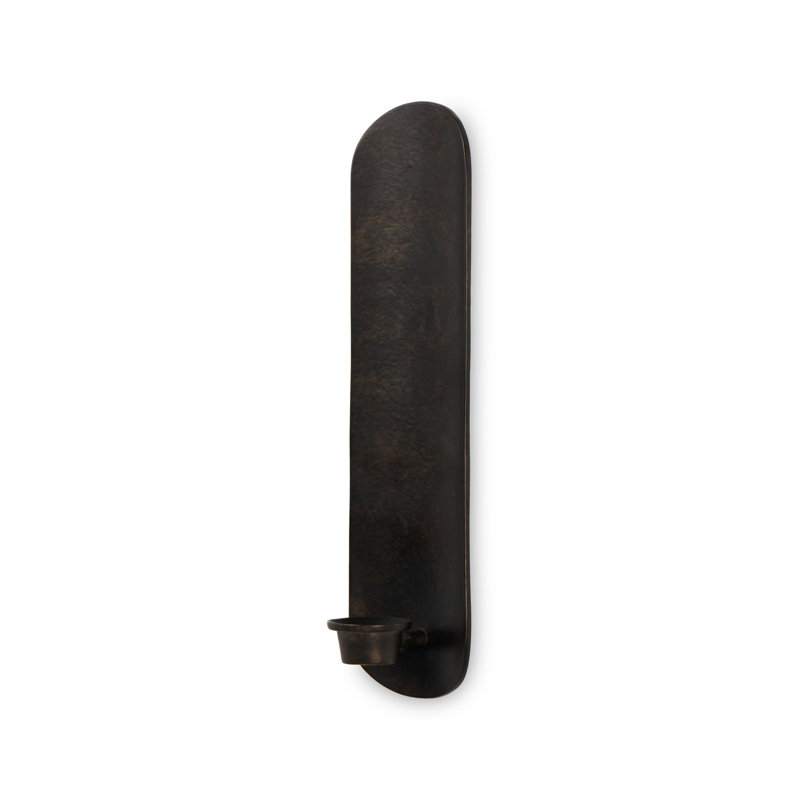 Pilla Wall Mounted Candle Holder Set-Distressed Bronze