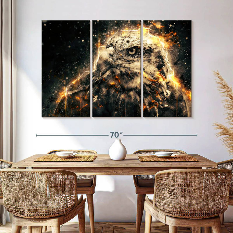 Brampt Majestic Eagle, 28" H x 45" W