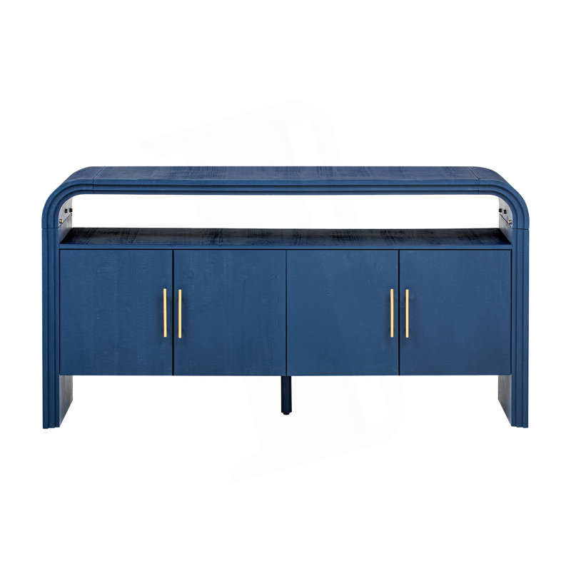 Buffet élégant avec tablette et armoire d'appoint