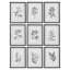 Farmhouse Florals par Grace Feyock - Ensemble de 9 reproductions de cadres photo sur papier