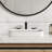 Deervalley Liberty 16'' X 12'' Drop-In Bathroom Sink Semi-Recessed Vessel Sink Rectangular Above Counter Basin-111010886