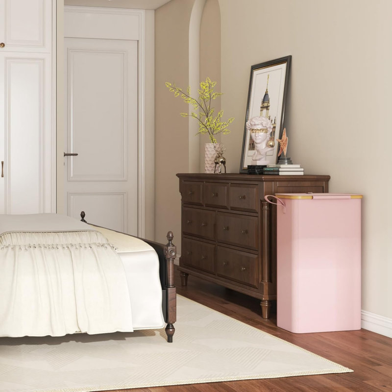 Polyster Laundry Cart, Pink