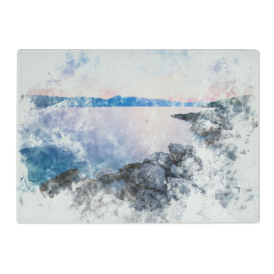 Tempered Glass Premantura in Istria Croatia Chopping Board