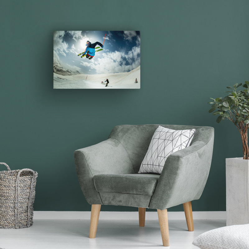 Œuvre sur toile, Bachelo, Eric Verbesth, H 12 po x l 19 po