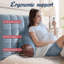 Blue Bolster Cushion