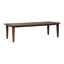 Ensemble de table de salle à manger rectangulaire Hahira avec 6 chaises à dossier Windsor brun-1623886063