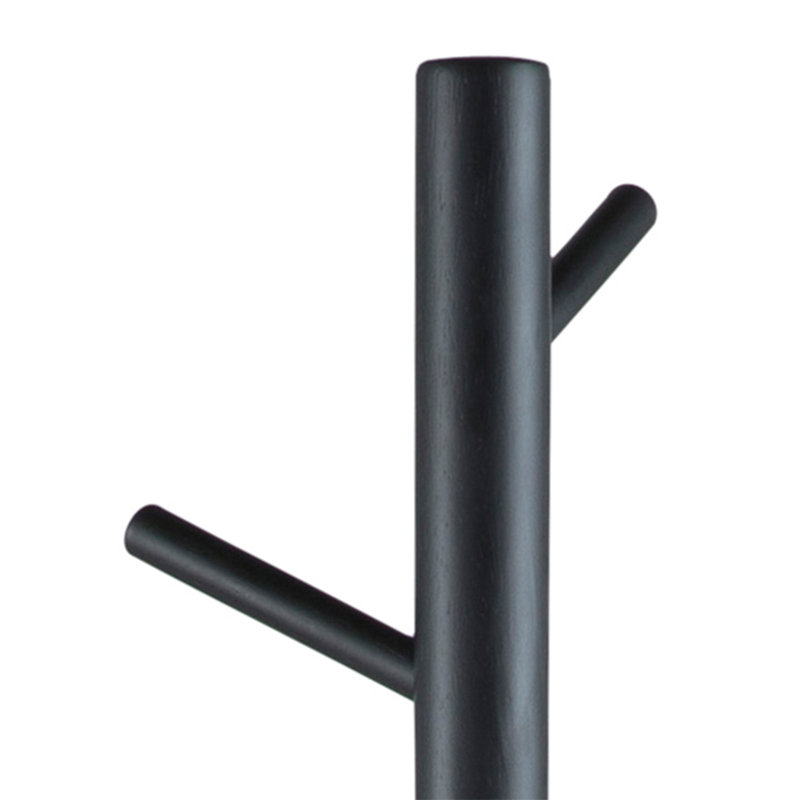 Vivika Freestanding 7 - Hook Coat Rack, Black