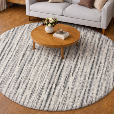 Tapis à rayures texturé de qualité supérieure lavable à la machine ADS31