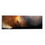 Fumée panoramique d'un feu de forêt, parc national de Zion, Washington County, Utah, États-Unis - reproduction de photo sur toile tendue-24886812-95433045