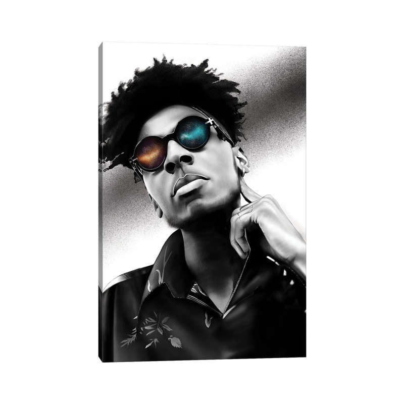 Vision by Tafari Mills - Wrapped Canvas Gallery-Wrapped Canvas Giclée, 18" H x 12" W, Wrapped Canvas