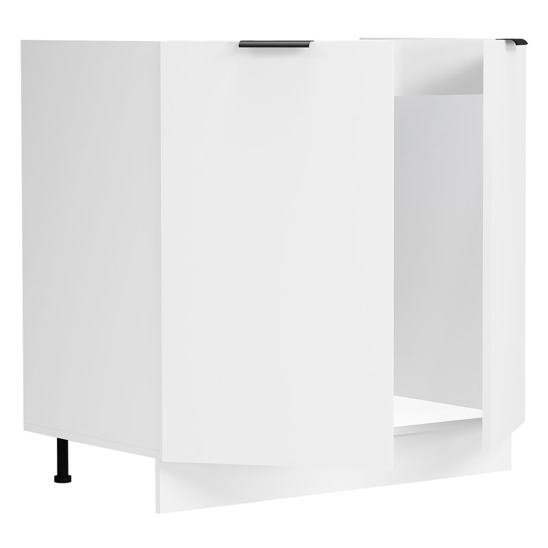 Saretta 82Cm H x 80Cm W x 46Cm D Manufactured Wood Standard Base Cabinet, White