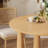 Caitlyn Soild Wood Round Dining Table with Four Leg-277632222-277632220