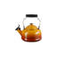 Le Creuset Enamel On Steel Classic Whistling Kettle W/Gold Hardware, 1.7 Qt. - Persimmon-737738504