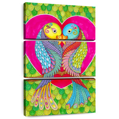 Hardie Lovebirds In Colour