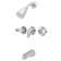 Volume Control Tub and Shower Faucet with Legacy Lever Handles