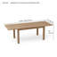 Bahama 95" Table with Double Leaf Extensions