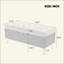 Banc de rangement avec repose-pieds Modern Modern-129574785-129574788
