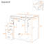 Meuble-lavabo 36 po