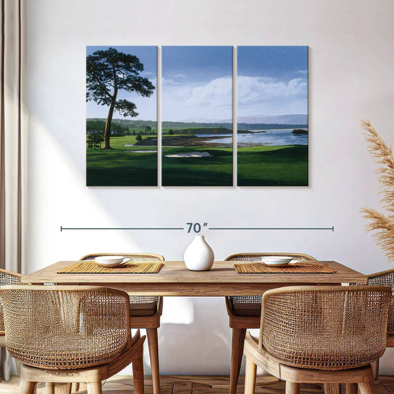 Sireci Golf Course I, 36" H x 57" W