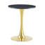 Table tulipe moderne 23,6 "avec base en métal Mid-Century-1410358088-1410358091-1410358094