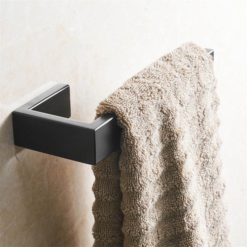 Bathroom Towel Holder Angle Simple SUS304 Stainless Steel Hand Towel Rack, Open Arm Kitchen Towel Bar