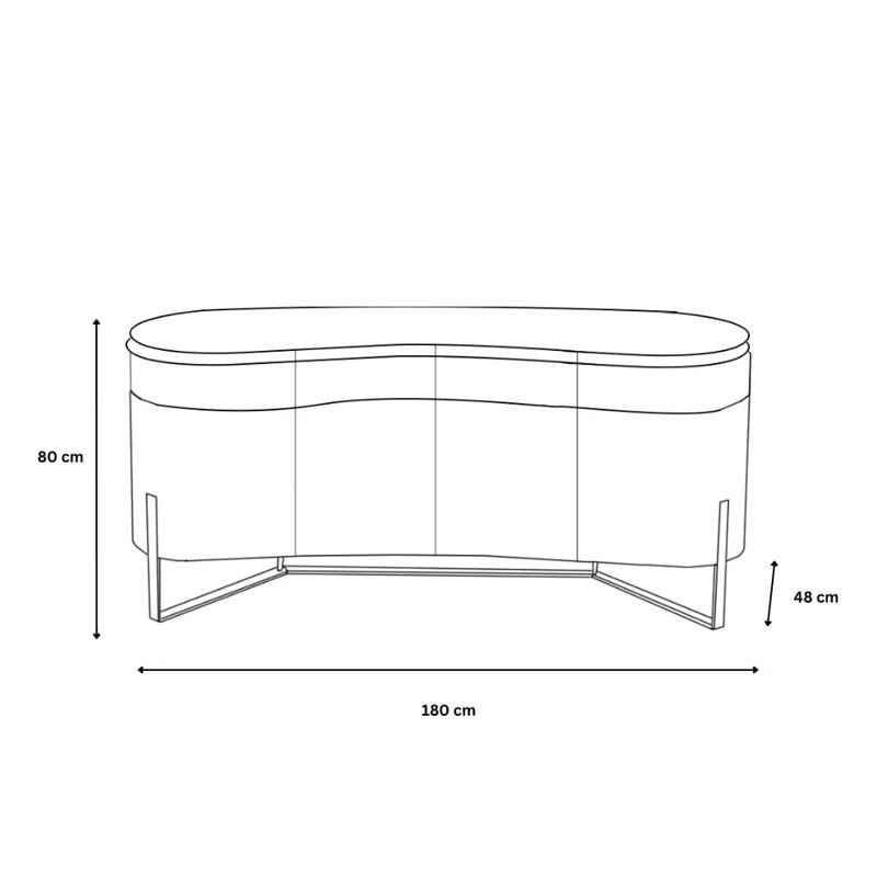 Santiago 180cm Sideboard