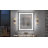 Adorna UL Certified Dimmable Framed LED Bathroom Mirror with 3-Color Lighting, Anti-Fog-386109930