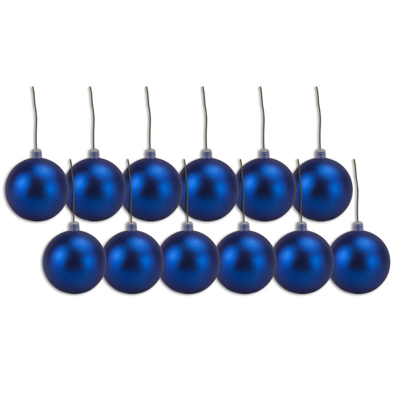Ornement boule solide, Bleu