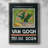 Van Gogh Exhibition Posters II Framed Print - Solid Wood