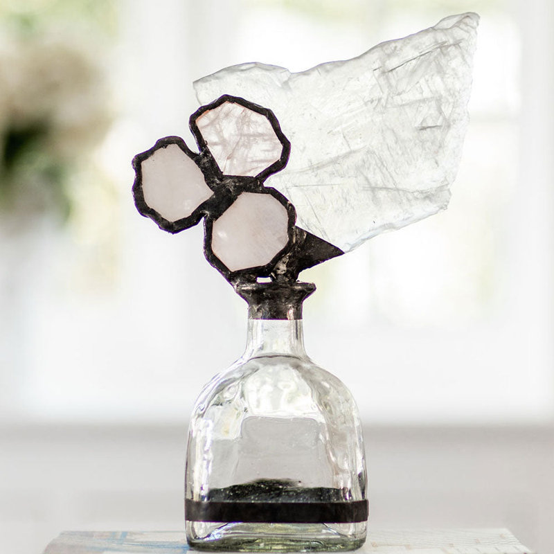 Rose Handmade Decorative Bottles