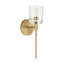 Thom Filicia Hartley Bathroom Bedroom Wall Fixture With Clear Shade-1060034825-1060034826-1060034831