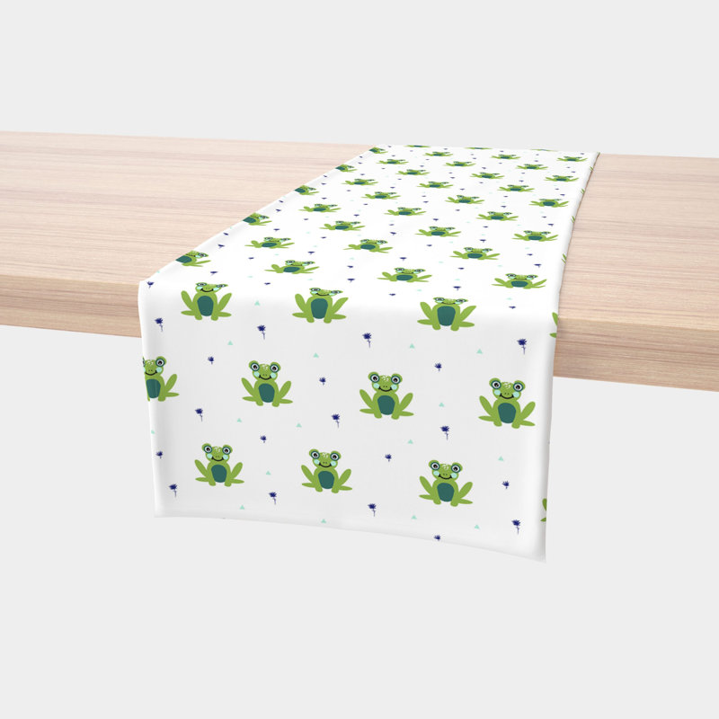 Rectangular Cotton Table Runner, 90" x 16"