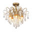 Plafonnier encastré en cristal Crystal Chandelier