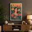 Woman Among Blooms Boho - Wrapped Canvas-1039825249-1039825255