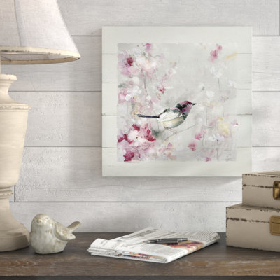 «Sitting Pretty Shiplap I», reproduction de peinture à l'huile sur toile tendue