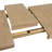 Brown Dining Table With Leaf