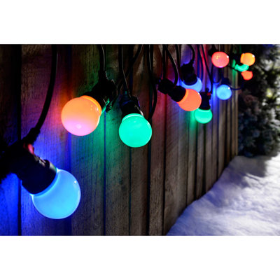 17.61cm LED Globe Indoor / Outdoor String Lights