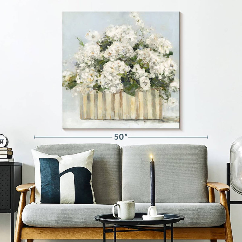 Harnek Sweet Hydrangeas, 33" H x 33" W